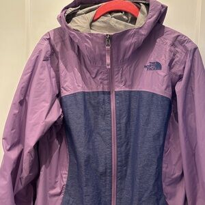 The North Face Kids Raincoat - Purple and Blue